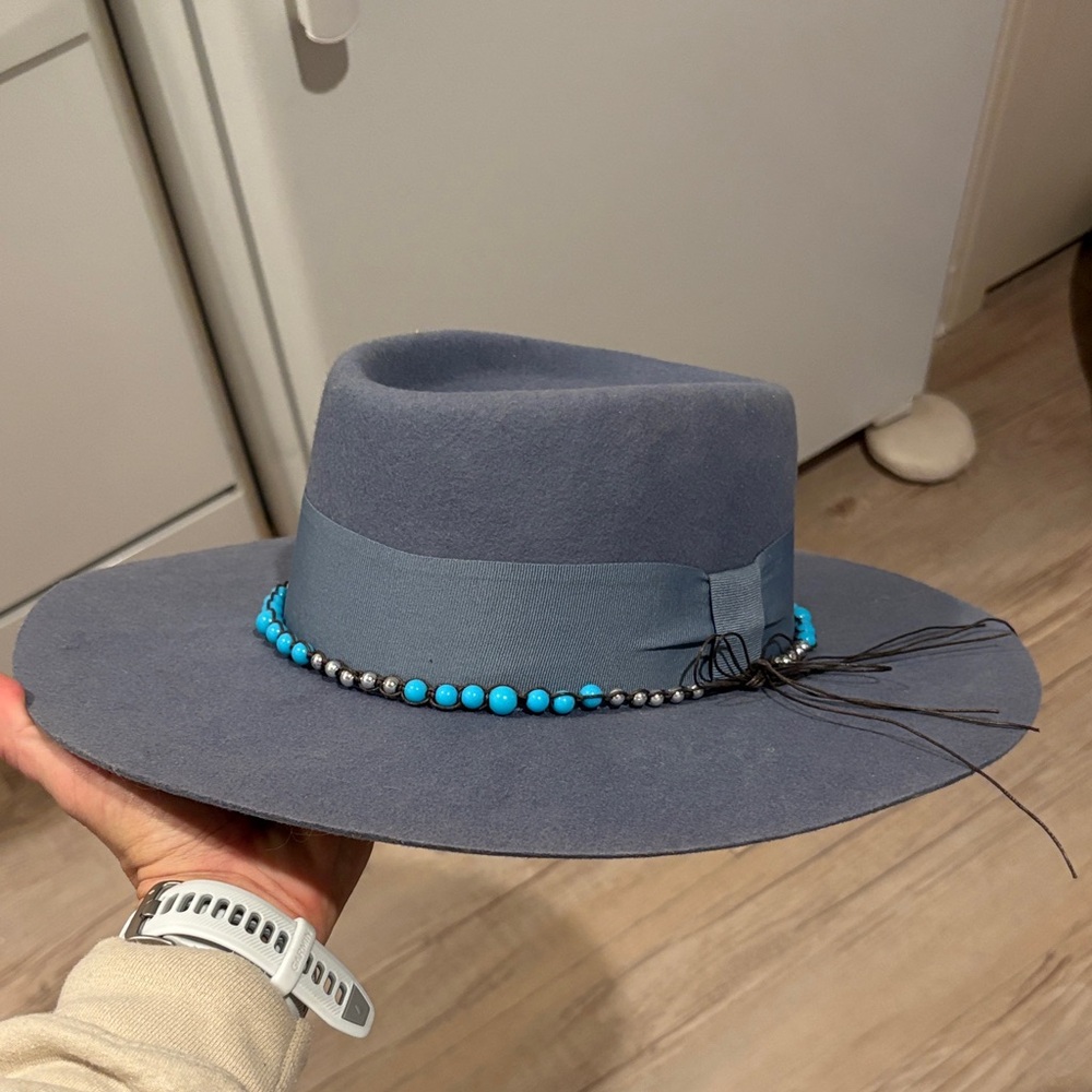 Shyanne hat with Beaded Band